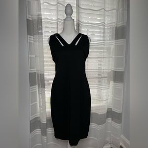 CARMEN MARC VALVO | bodycon black mini dress